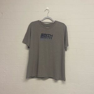 NWT T-shirts Smith gray and blue logo tee. Great Layering tee! Weekend casual!